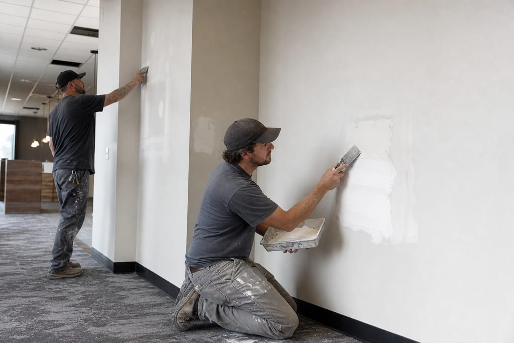 Office & Retail Wall Patching photo